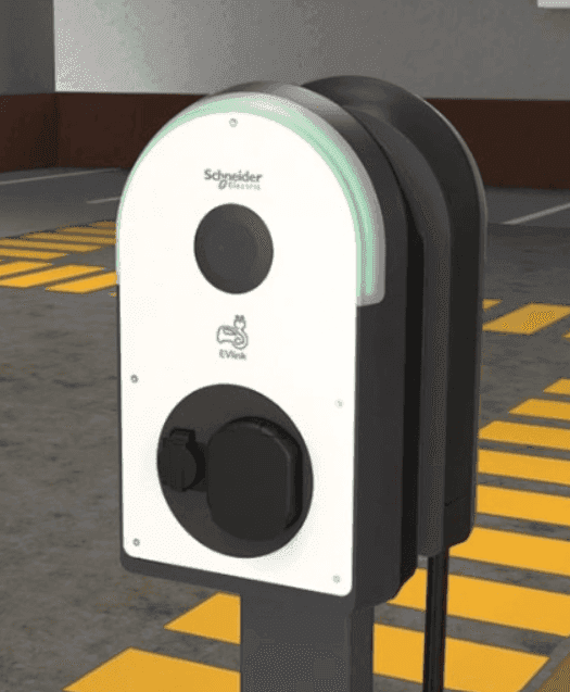 Schneider EVlink Pro Single AC 22kW Charger